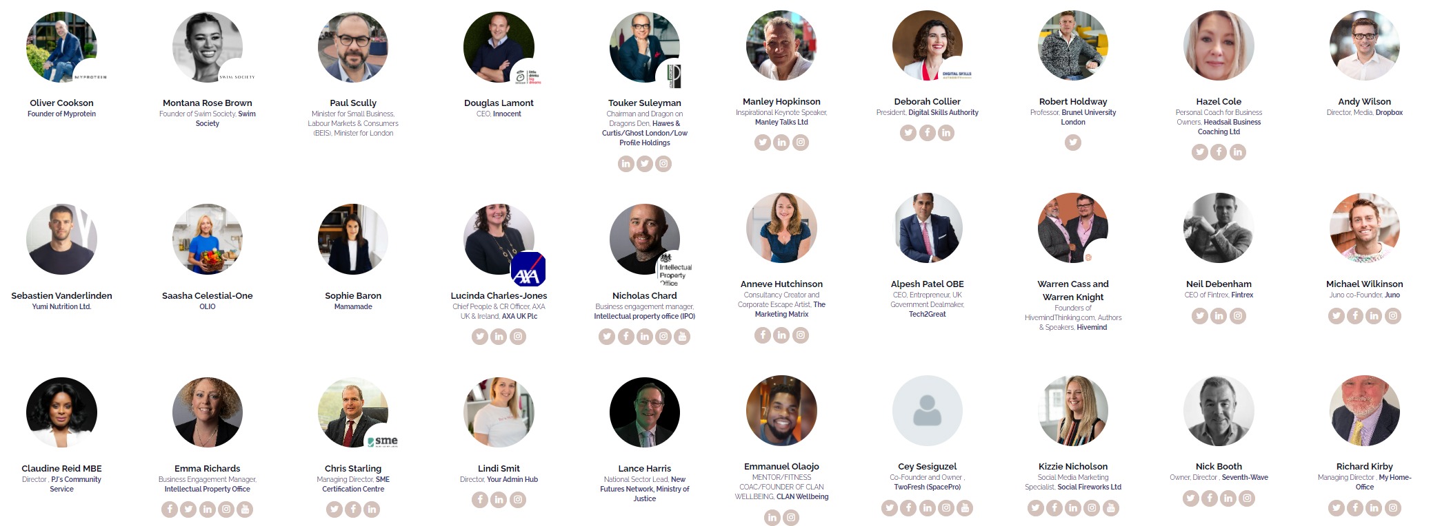 The Business Show 2021 - Speakers of the one of the Top eCommerce Conferences